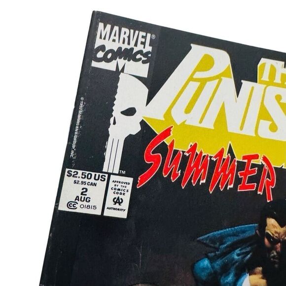 The Punisher Summer Special #2  VF/NM (1992 Marvel Comics) - Picture 2 of 5